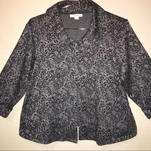 Dress Barn Paisley Jacket